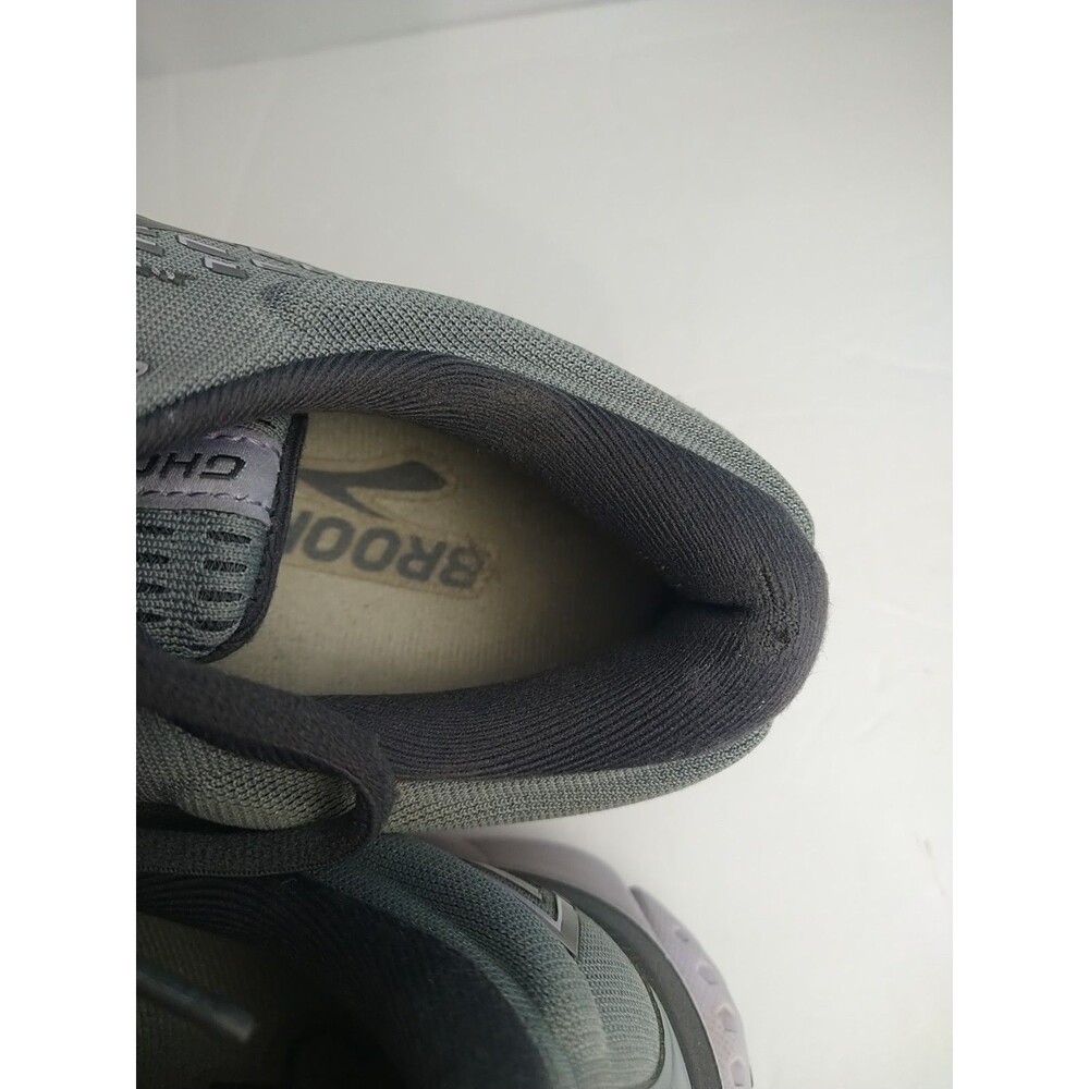 Size 10B - woman Brooks Ghost 13 Gray sneakers activewear - 120338-1B-084 - Picture 8 of 8